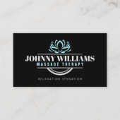  massagetherapieVisitekaartjes Visitekaartje (Voorkant)