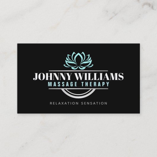  massagetherapieVisitekaartjes Visitekaartje (Voorkant)