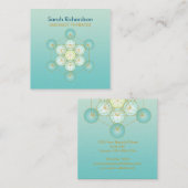 Massagetherapist Editable Visitekaartje (Voorkant / Achterkant)