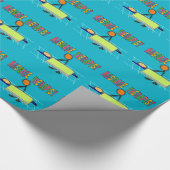 Massagetherapist Gift Wrapping Paper Cadeaupapier (Hoek)