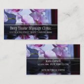 Massagetherapist Health Clinic Wellness Visitekaartje (Voorkant / Achterkant)