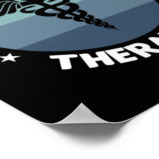 Massagetherapist Health Poster (Hoek)