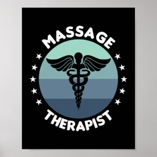 Massagetherapist Health Poster