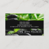 Massagetherapist Klinische Wellness Health Visitekaartje (Achterkant)