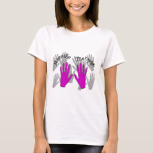 Massagetherapist PINK Hands Design T-shirt
