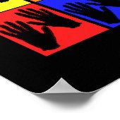 Massagetherapist Pop Art Poster (Hoek)