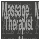 Massagetherapist Stof (Close Up)