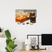 Massagetherapisten Poster (Thuiskantoor)
