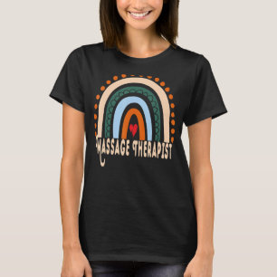 Massagetherapistische regenboogwaardering Essentia T-shirt