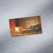 Massagetherapy Magnets Magnetisch Visitekaartje (Voorbeeld)