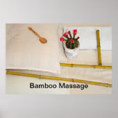 Massagetools voor Bamboo Poster (Voorkant)