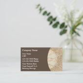 MassageVisitekaartjes Afsprakenkaartje (Staand voorkant)