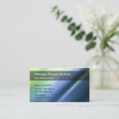 MassageVisitekaartjes Visitekaartje (Staand voorkant)