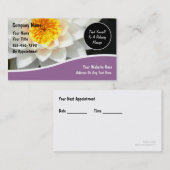 MassageVisitekaartjes Visitekaartje (Voorkant / Achterkant)