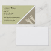 MassageVisitekaartjes Visitekaartje (Voorkant / Achterkant)