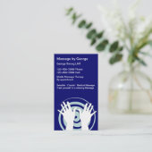 MassageVisitekaartjes Visitekaartje (Staand voorkant)
