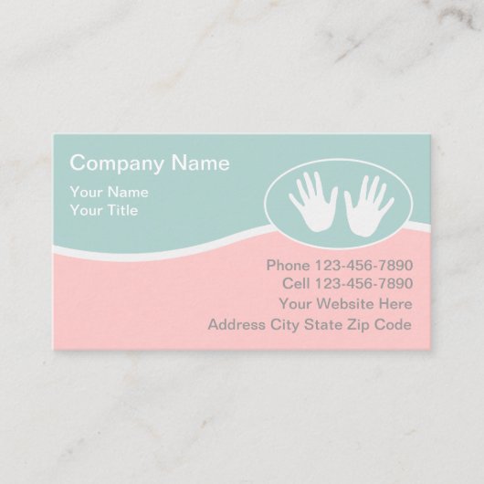 MassageVisitekaartjes Visitekaartje (Voorkant)