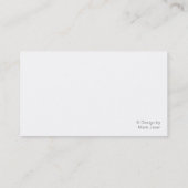 MassageVisitekaartjes Visitekaartje (Achterkant)