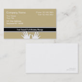 MassageVisitekaartjes Visitekaartje (Voorkant / Achterkant)