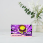 MassageVisitekaartjes Visitekaartje (Staand voorkant)