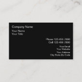 MassageVisitekaartjes Visitekaartje (Achterkant)