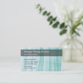 MassageVisitekaartjes Visitekaartje (Staand voorkant)