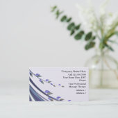 MassageVisitekaartjes Visitekaartje (Staand voorkant)