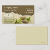 MassageVisitekaartjes Visitekaartje (Voorkant / Achterkant)