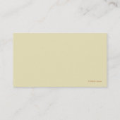 MassageVisitekaartjes Visitekaartje (Achterkant)