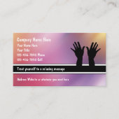 MassageVisitekaartjes Visitekaartje (Voorkant)