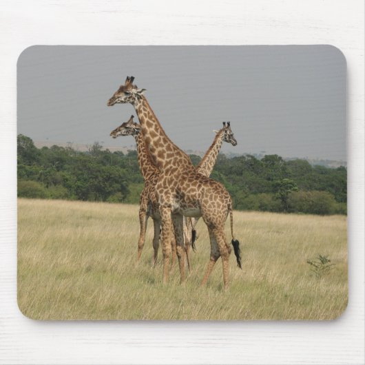 Massai Giraffes Muismat (Voorkant)