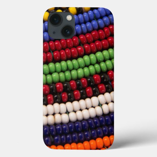 Massai Kralenpatroon Case-Mate iPhone Case (Achterkant)