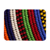 Massai Tribal Bead Pattern Magneet (Horizontaal)