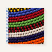 Massai Tribal Bead Pattern Notitieboek (Voorkant)