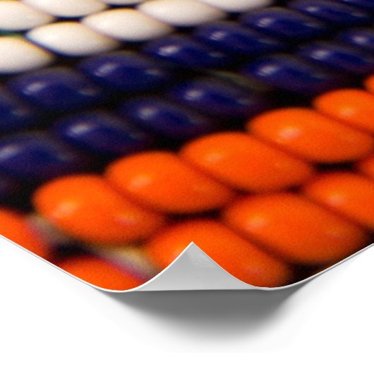 Massai Tribal Bead Pattern Poster (Hoek)