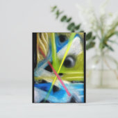 Massale uittocht van liefde briefkaart (Staand voorkant)