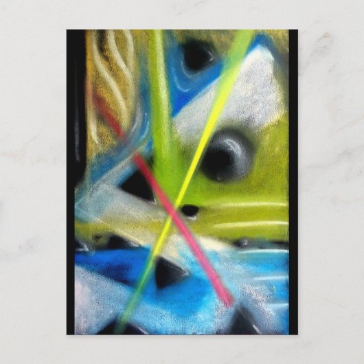 Massale uittocht van liefde briefkaart (Voorkant)