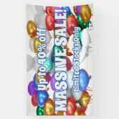 Massale verkoop Vinyl Banner 3' x 5' Banner (Verticaal)