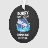 Massale Vist offertes voor de Anglers Fisherman Sp Ornament (voorkant)