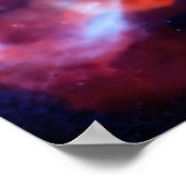 Massale vulkaanaanval M87 Poster (Hoek)