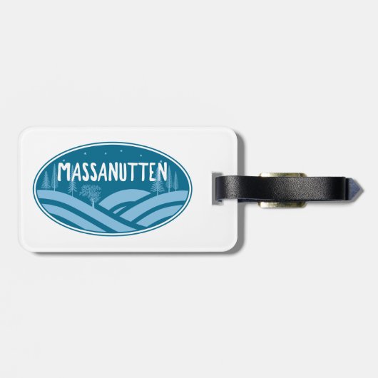 Massanutten Resort Virginia Outdoor Bagagelabel (Achterkant horizontaal)