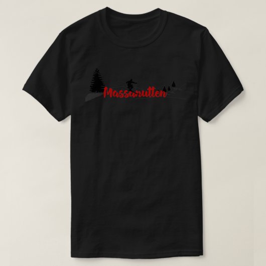 Massanutten Ski Long T-shirt (Design voorkant)