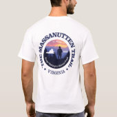 Massanutten Trail (rd2) T-shirt (Achterkant)