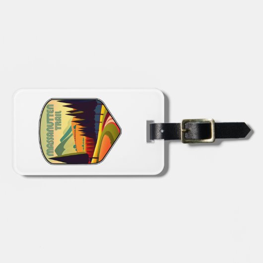 Massanutten Trail Virginia Kleuren Bagagelabel (Voorkant horizontaal)