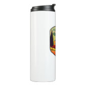 Massanutten Trail Virginia Kleuren Thermosbeker (Gedraaid links)