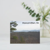 Massanutten VA, Briefkaart (Staand voorkant)