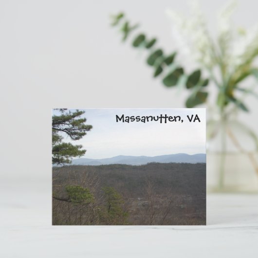 Massanutten VA, Briefkaart (Staand voorkant)