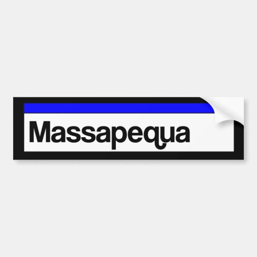 Massapequa Bumpersticker (Voorkant)