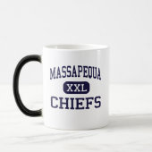 Massapequa - Chiefs - High - Massapequa New York Magische Mok (Links)