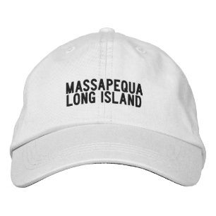 Massapequa Long Island New York Hoed Geborduurde Pet